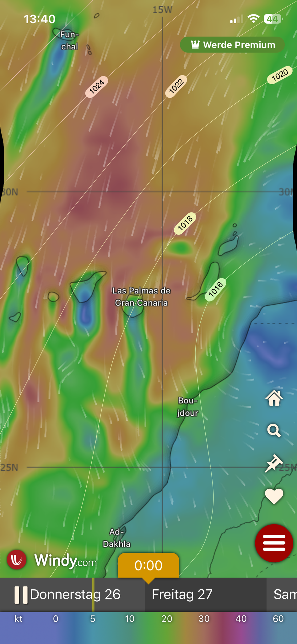 Sturmtief im Anmarsch :-(