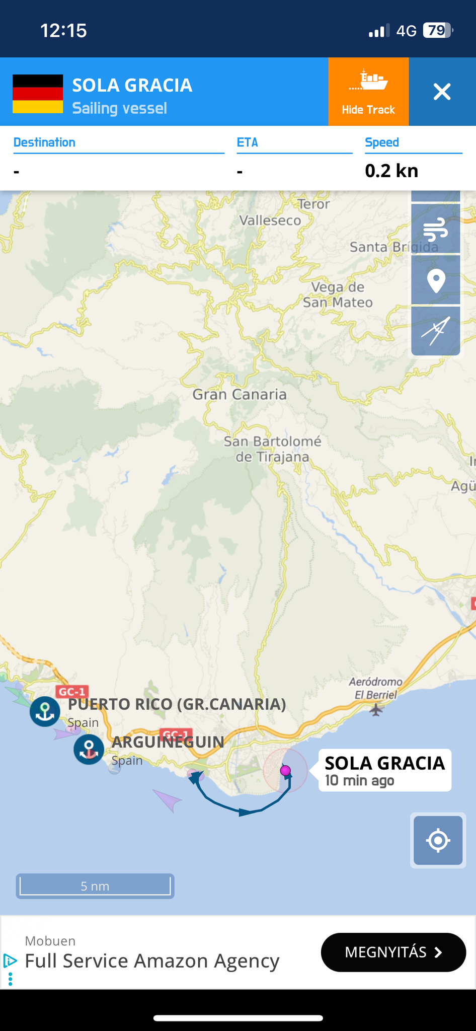 die Fahrt um den südlichsten Zipfel von Gran Canaria
