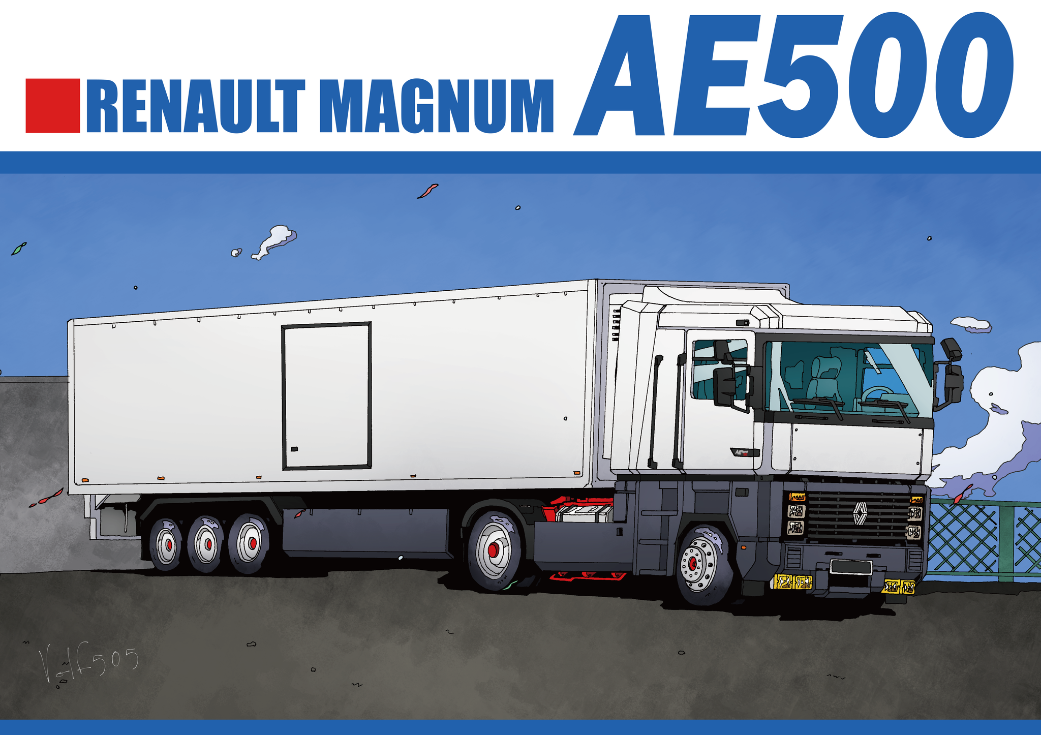 RENAULT MAGNUM AE500 1990
