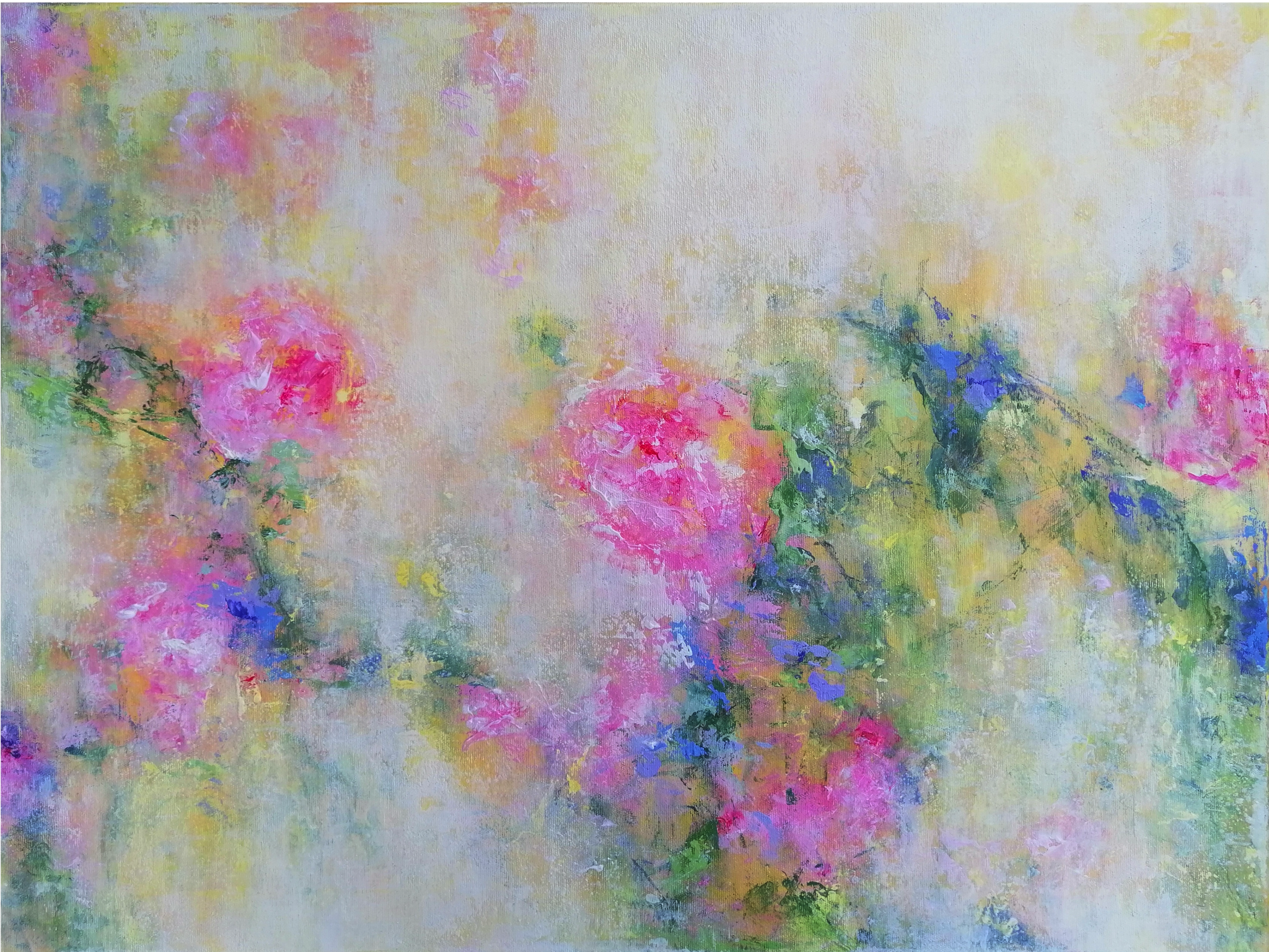 Grandmother's garden, Acryl auf Leinwand, 60x80cm