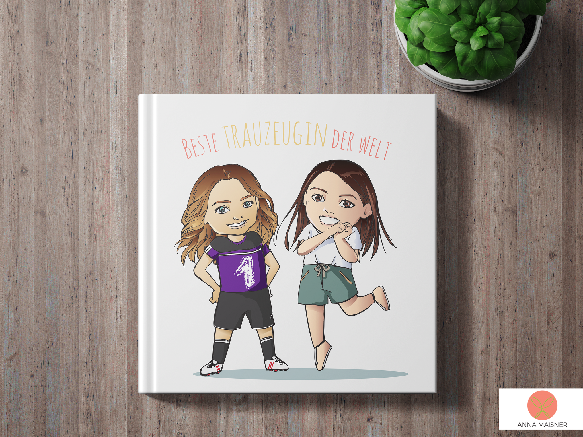 Hochzeitsgrusskarten Illustration Anna Maisner