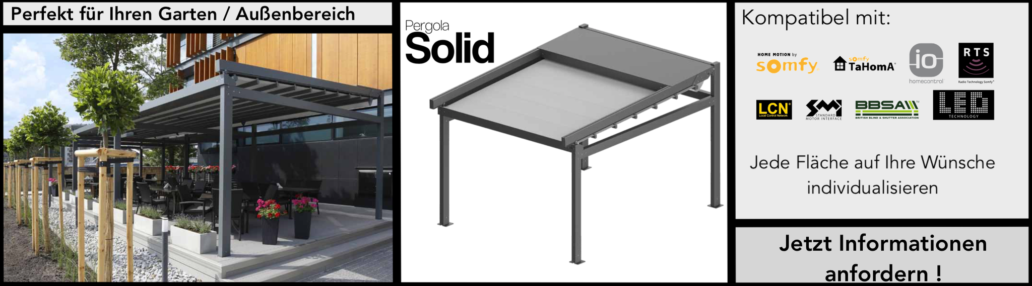 Garagentor bis zu 5m, Alu Rolltor | schöne Markise - Fenster nach Mass