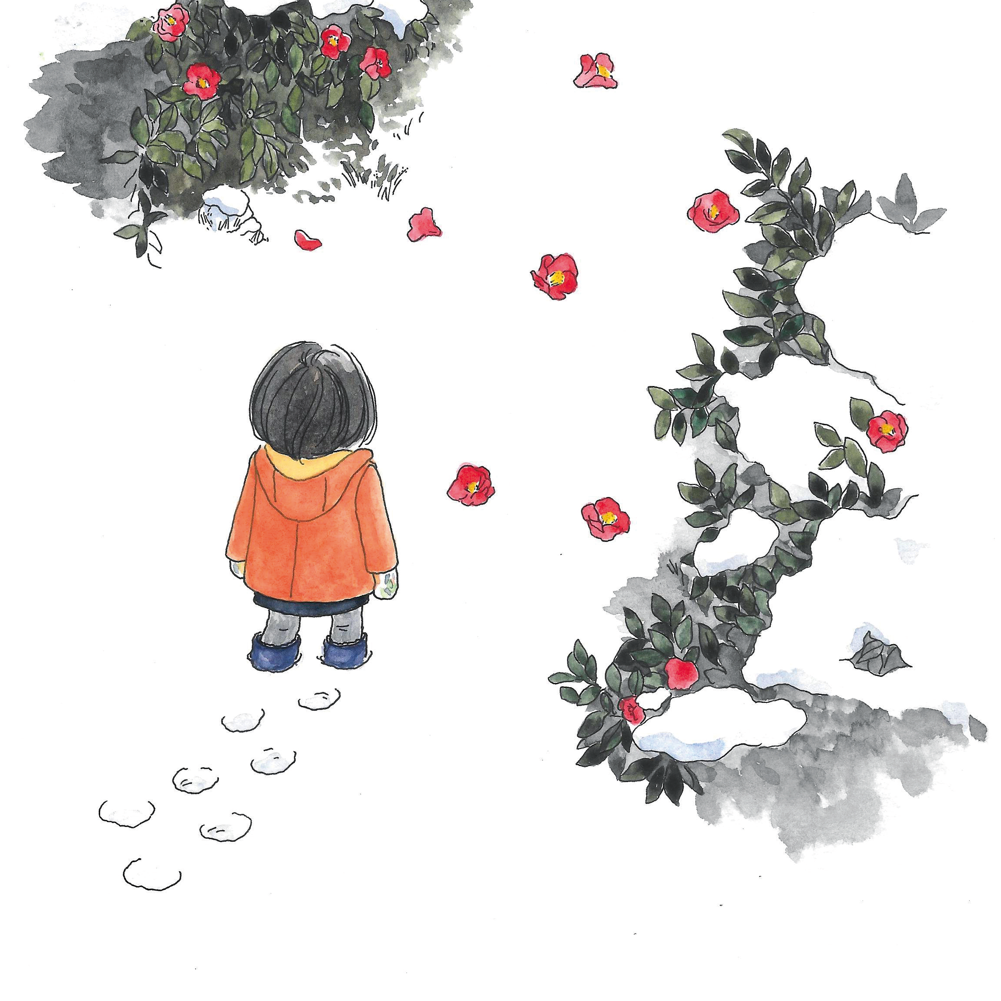 さくらの日々 あなたの暮らしをイラストレーション イラストレーターにしはらあやこ