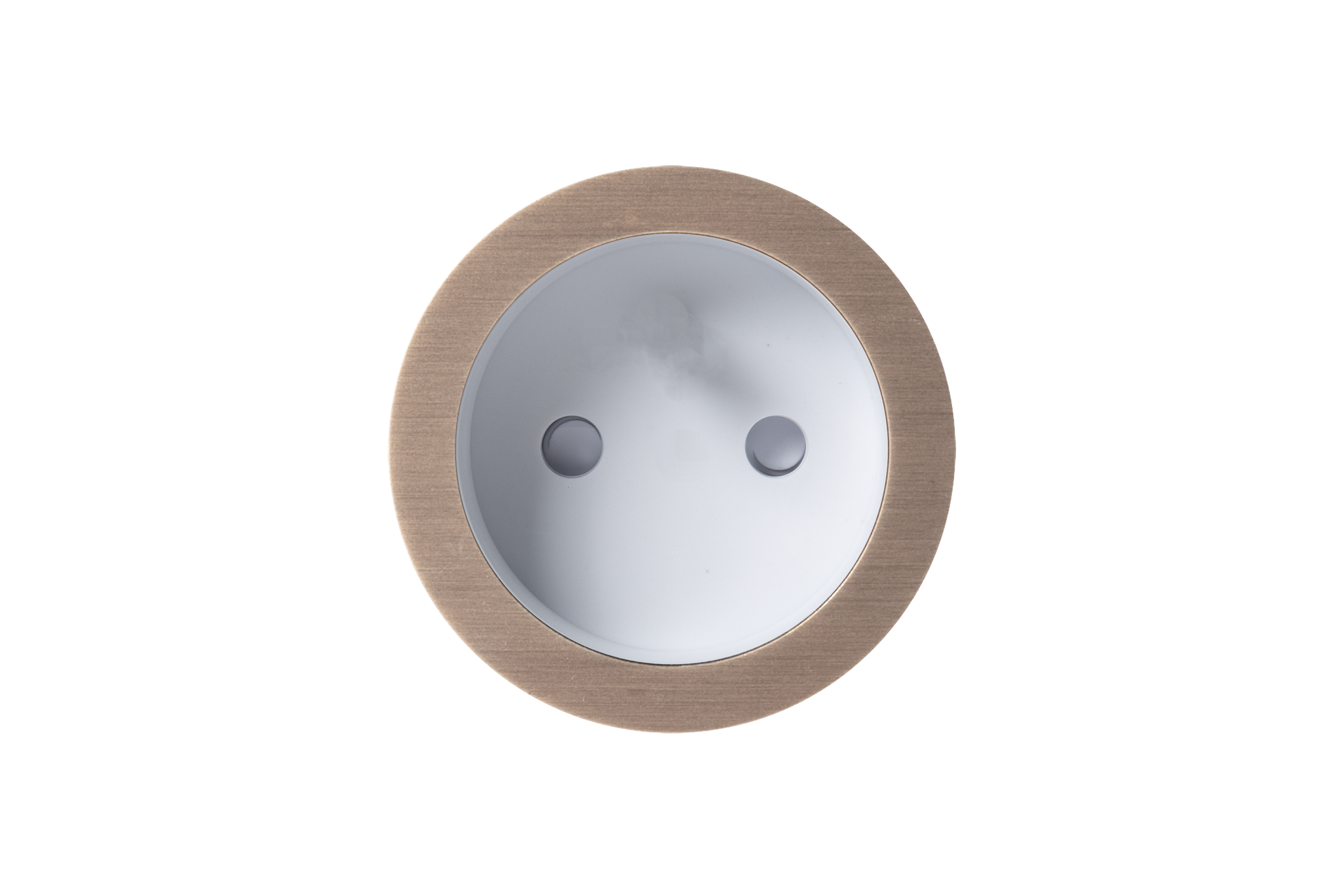 light bronze | white cup