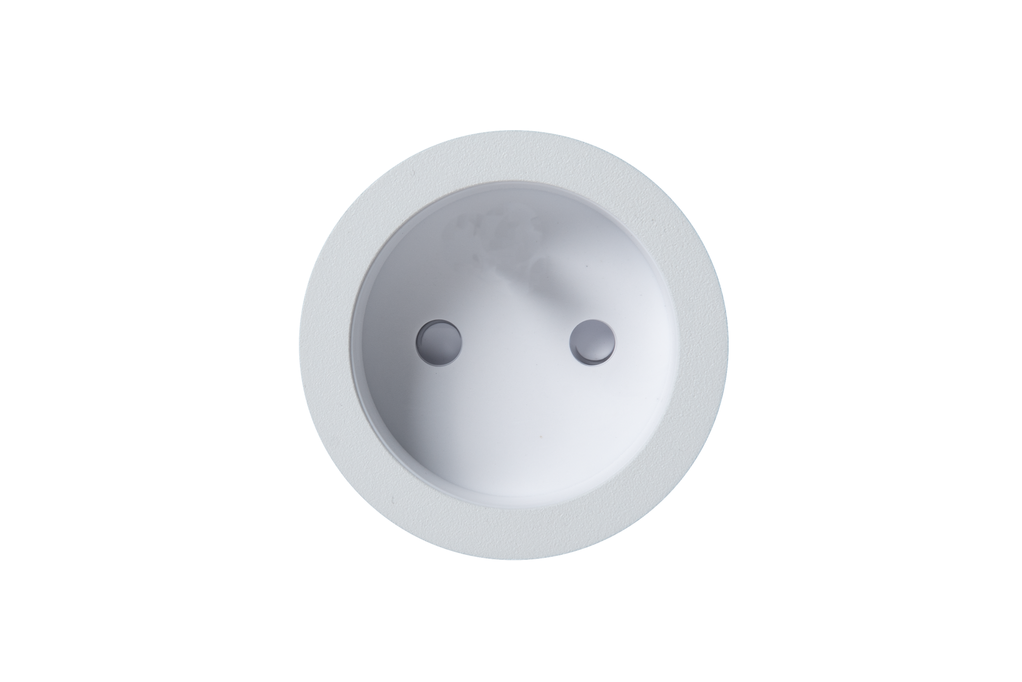 white structure | white cup