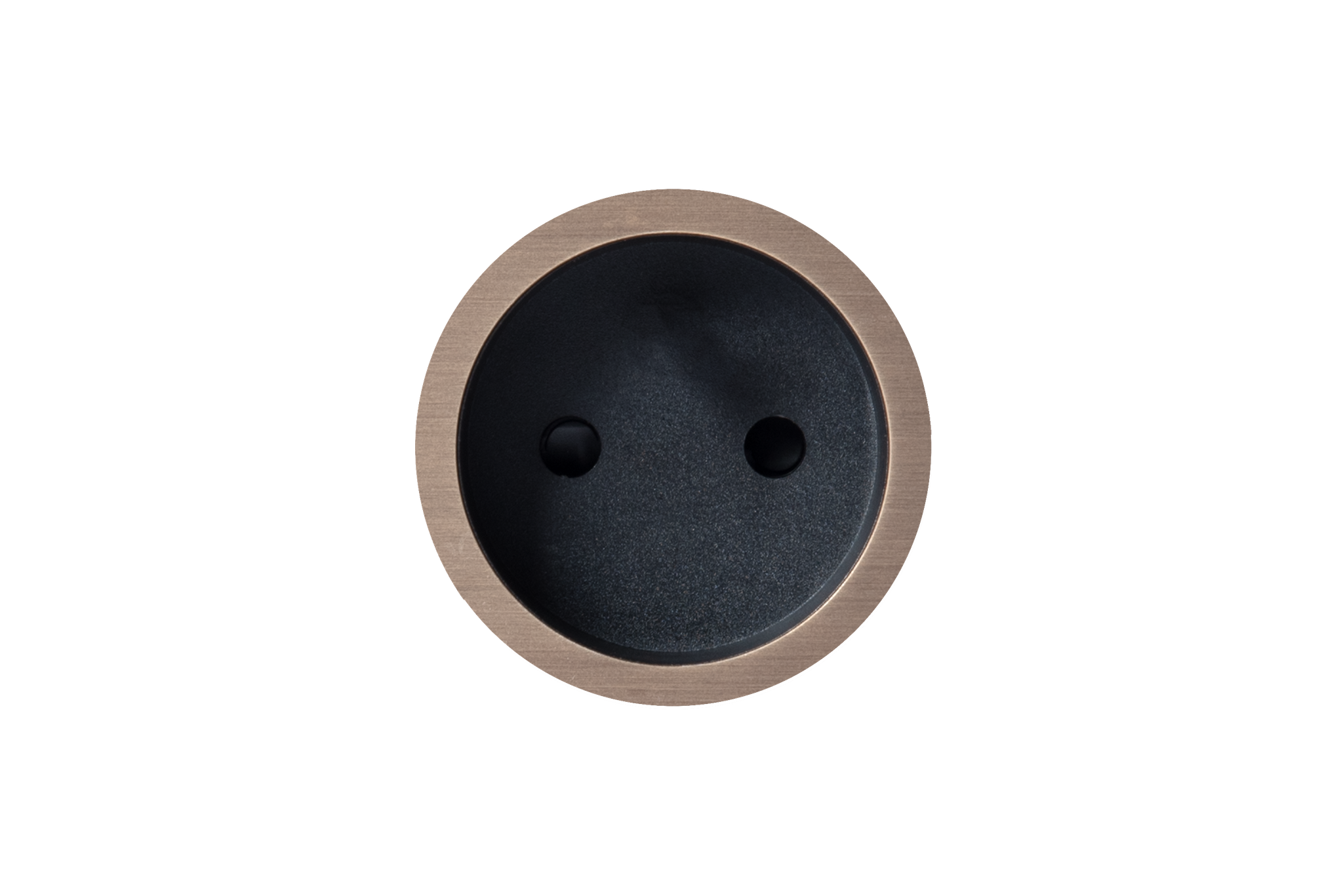 trimless | light bronze | black cup 