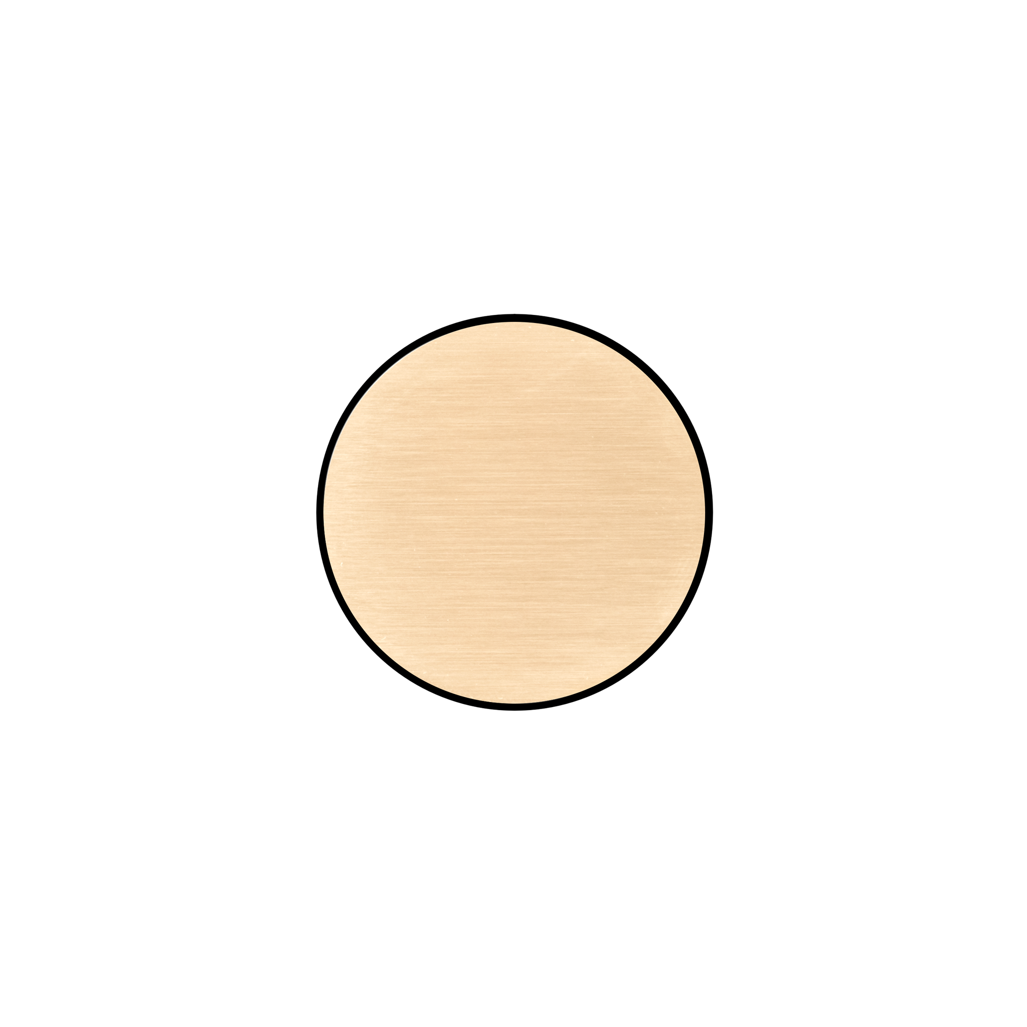 brushed brass