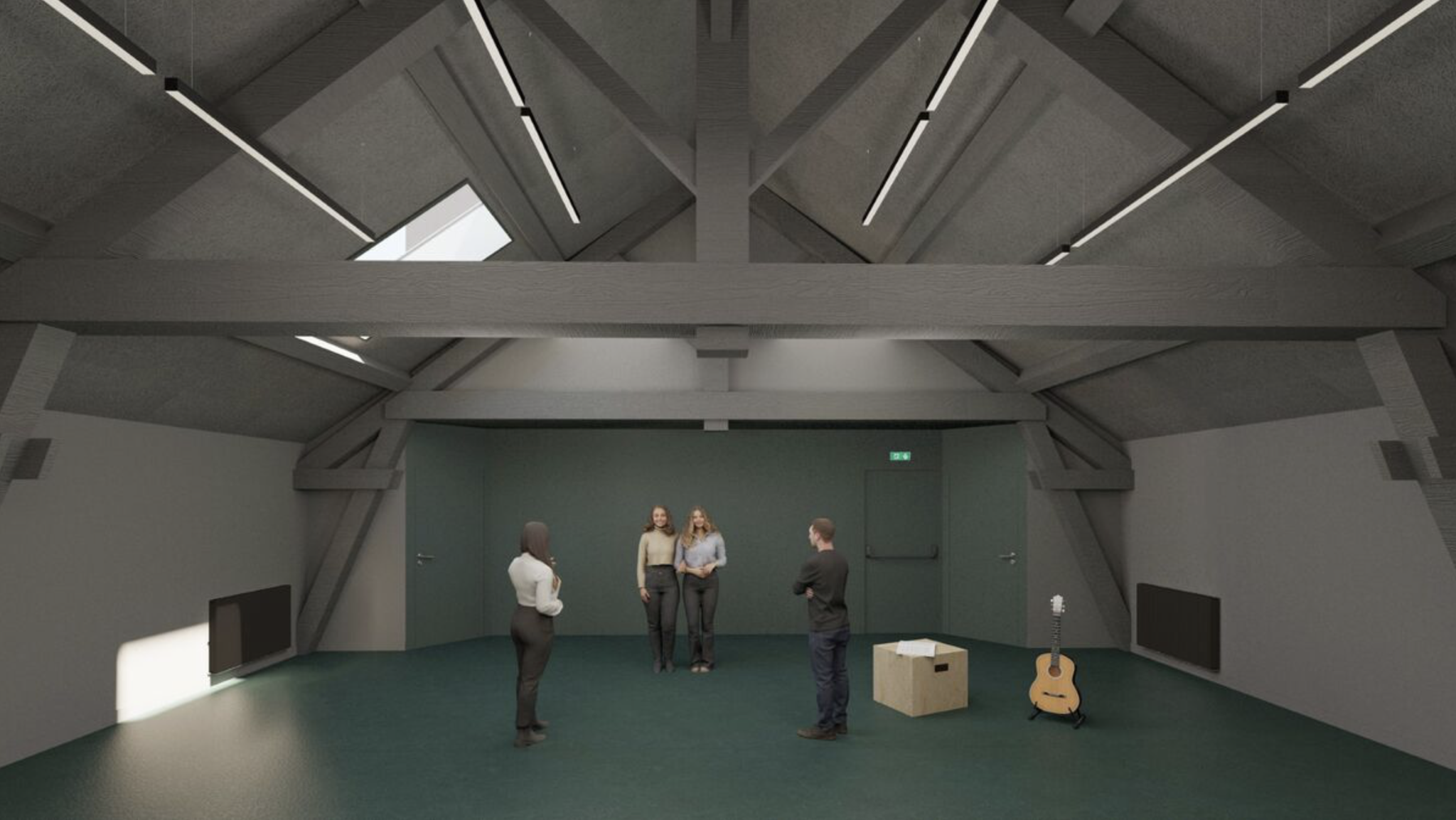 La future salle de répétitions
