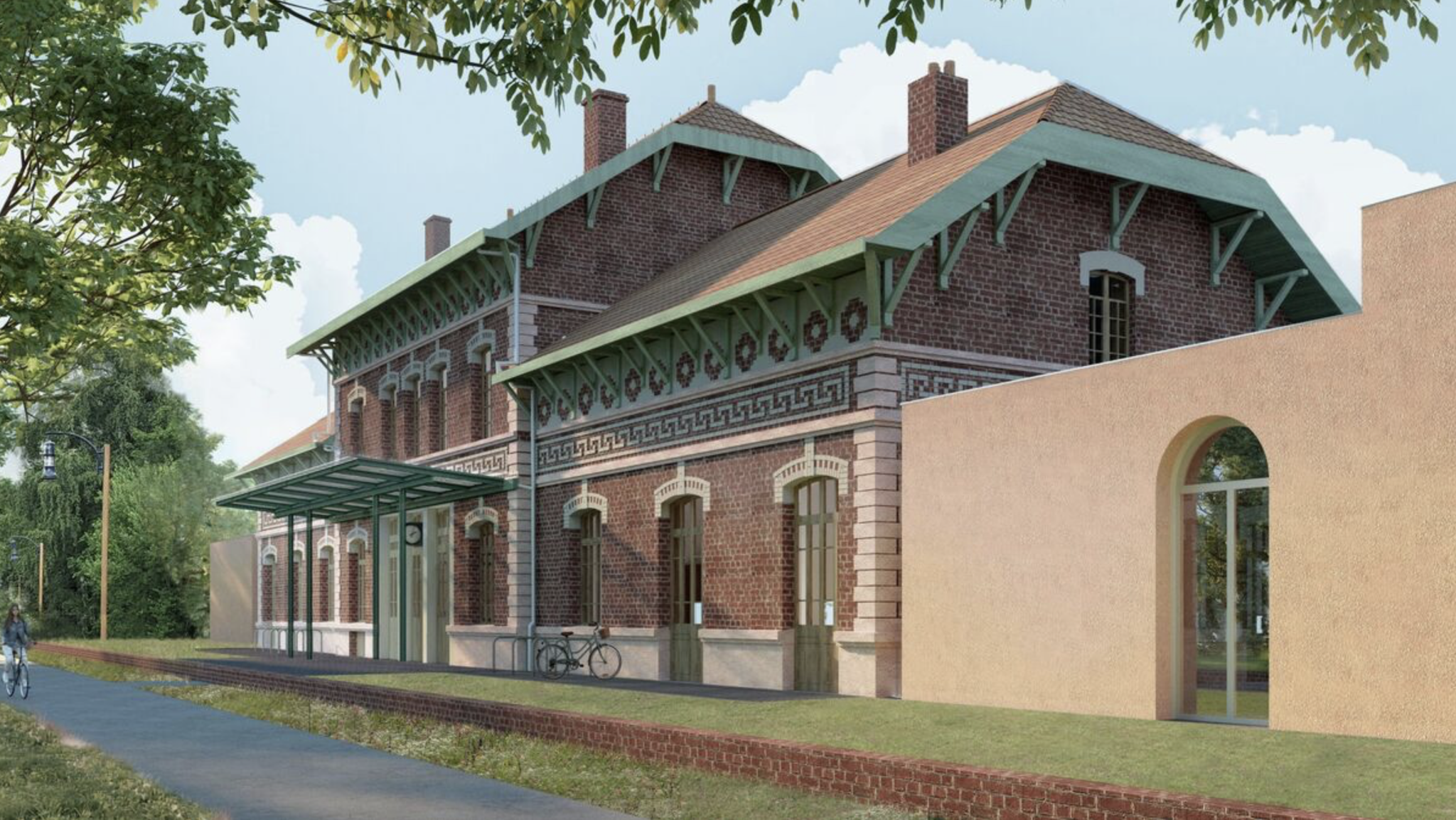 La future Gare de Fresnes