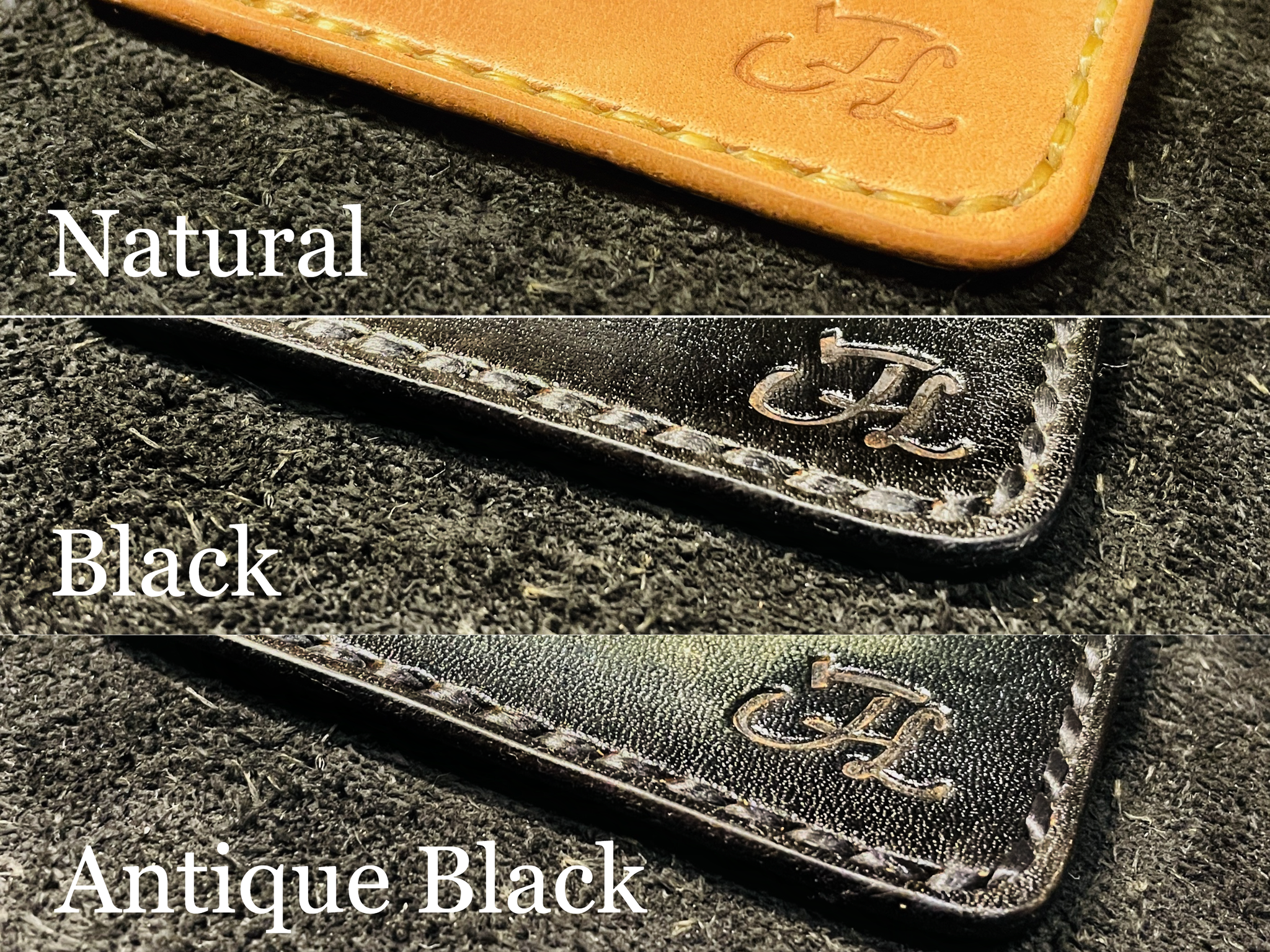 Black　Antique Black　は染色費　￥2,000-（税別）　