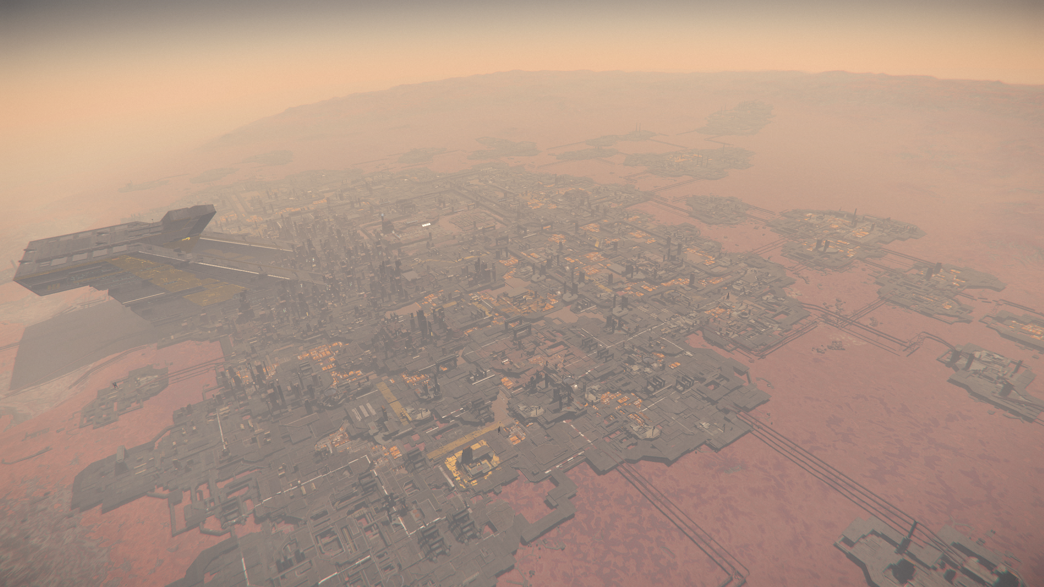 Lorville von oben