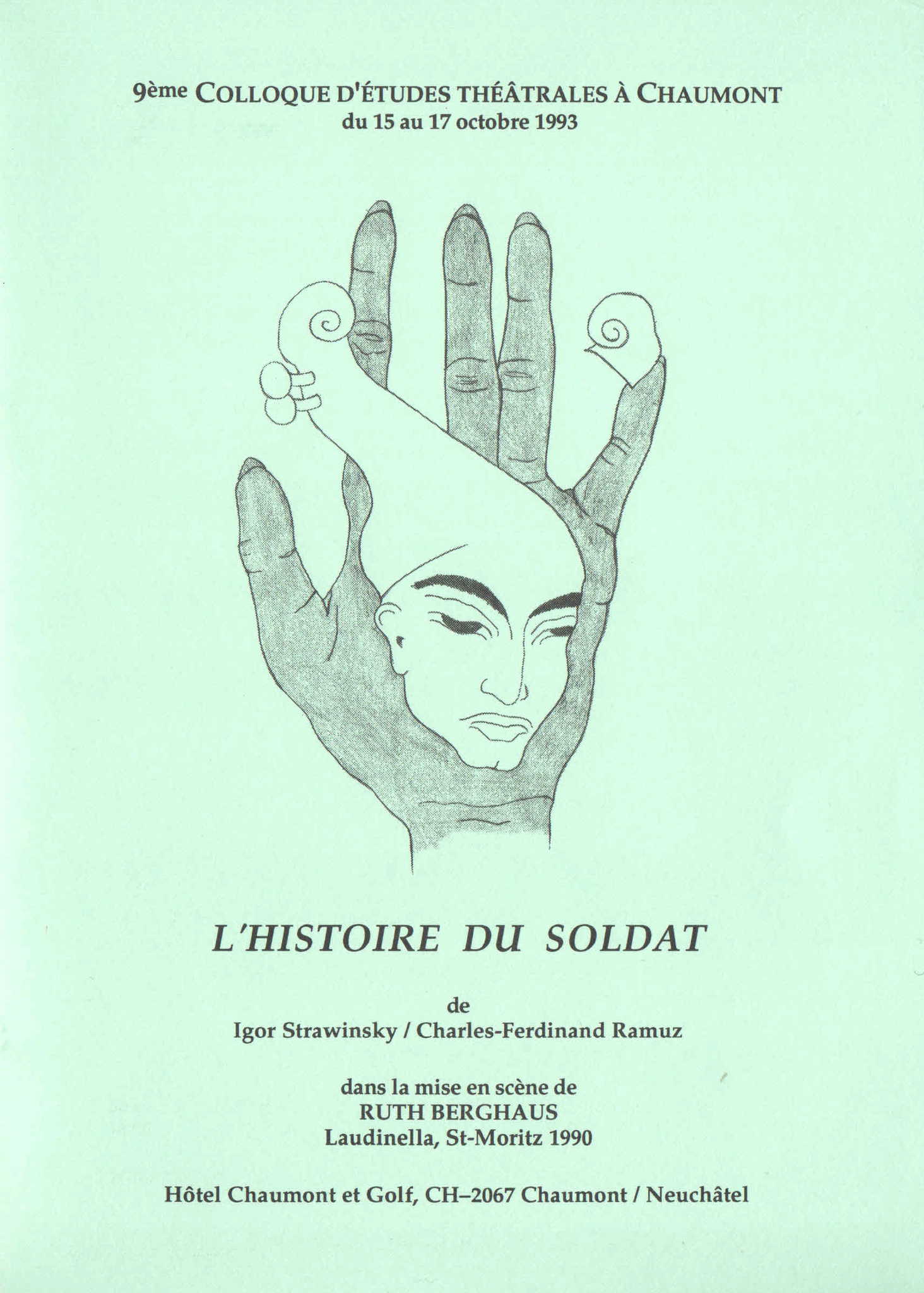 Programmheft L'histoire du soldat