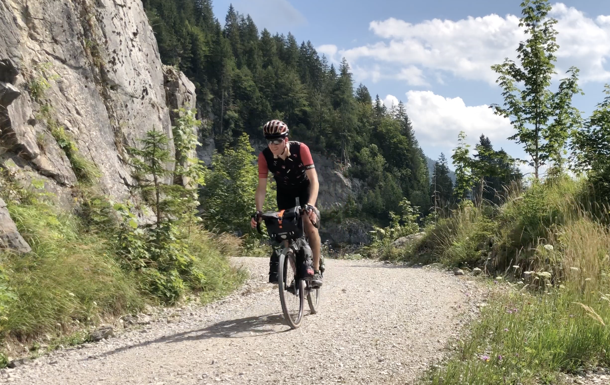 Gravel mit Aussicht