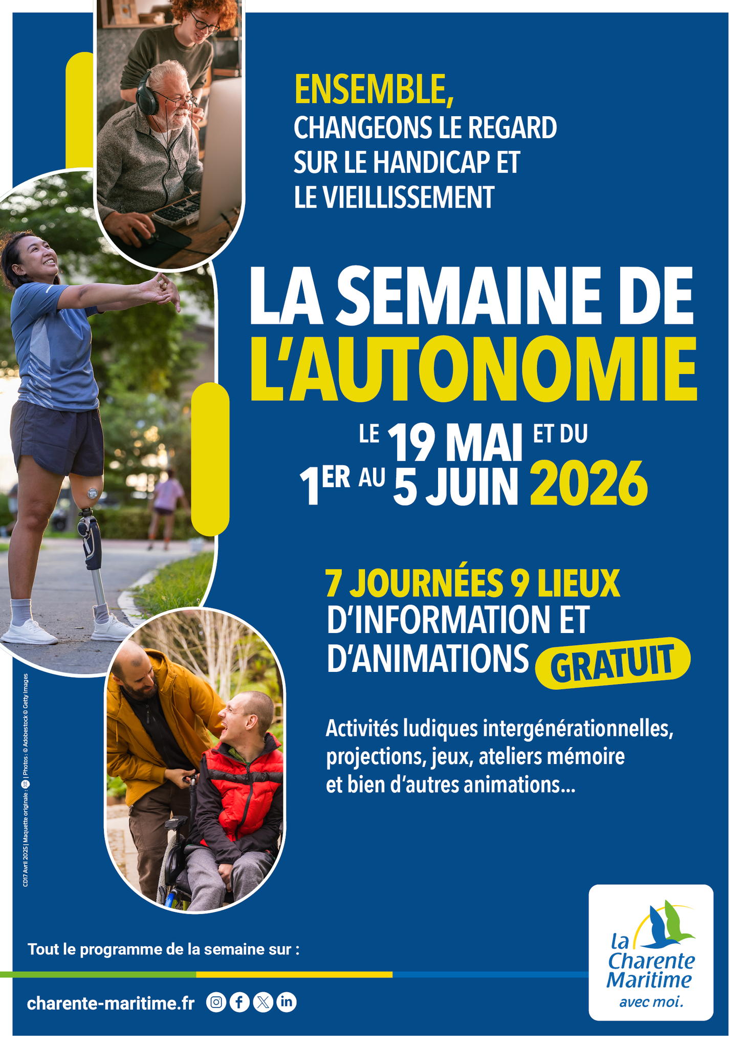 Découvrez le programme de la semaine de l'autonomie