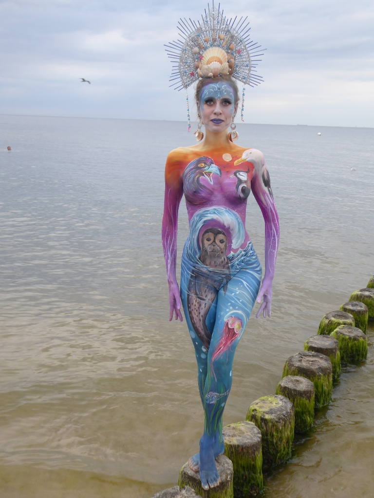 Heringsdorfer Bodypaintingfestival 2019, 1.Platz