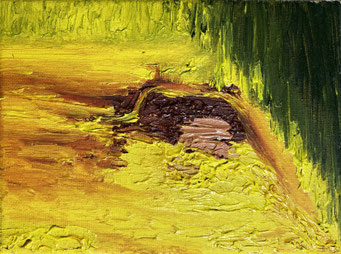 "HUNGRY GHOST" (2020), Oil on canvas, 24 x 18 cm