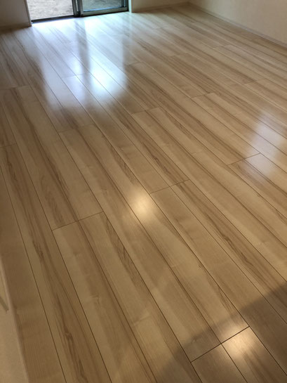 ガラスフロアコーティング浦添市