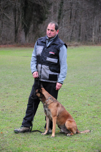 Martin Steger mit Ulando vom Heustadlwasser