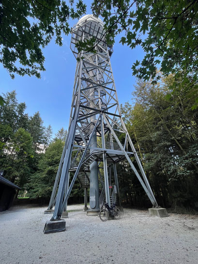 Checkpoint Hagenturm = höchster Punkt im Kanton