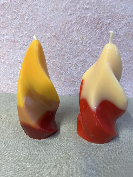 Flamme - Duchmesser 7 cm Höhe 13,5 cm