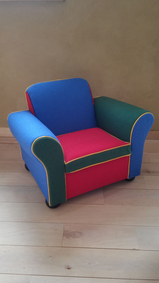 restauration fauteuil Club enfant