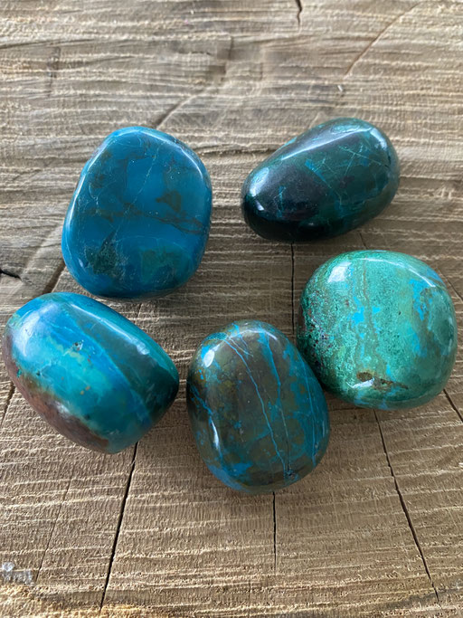 Chrysocolle Nimalaé Lithothérapie et boutique de minéraux