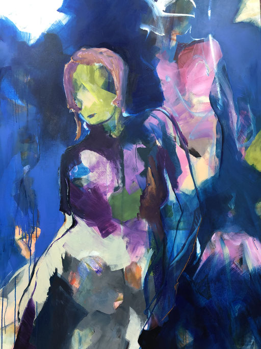 Acryl auf Leinwand, 2019, 140 x 100 cm