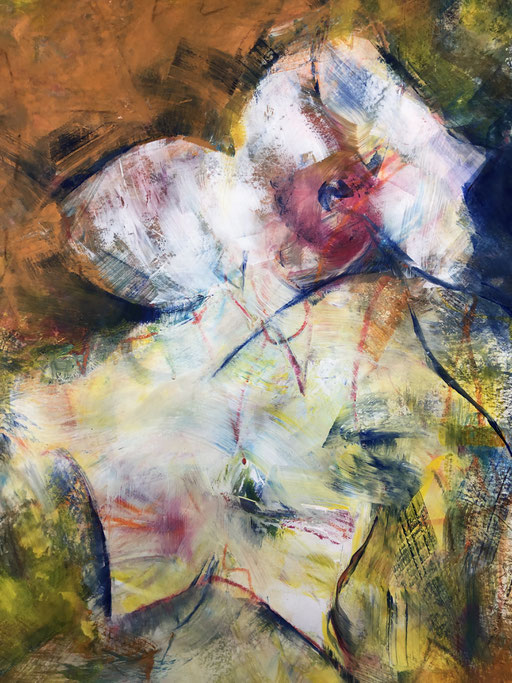 Acryl auf Papier, ca. 50 x 65 cm, 2022