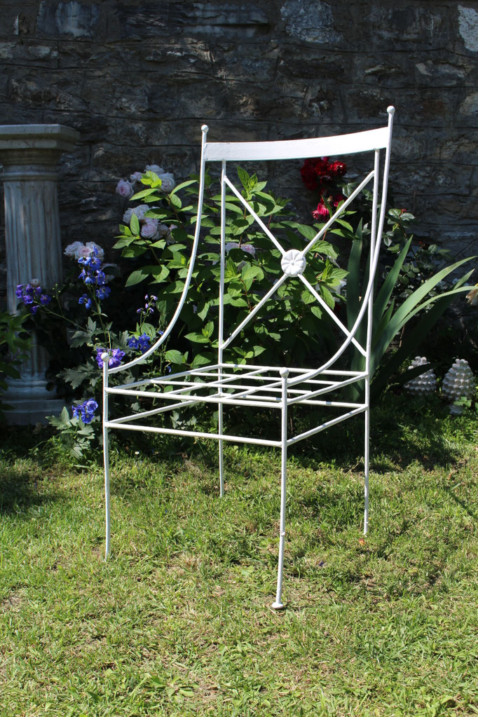 POLTRONA DESIGN ANNI 70 IN FERRO BATTUTO, PREZZO 350€