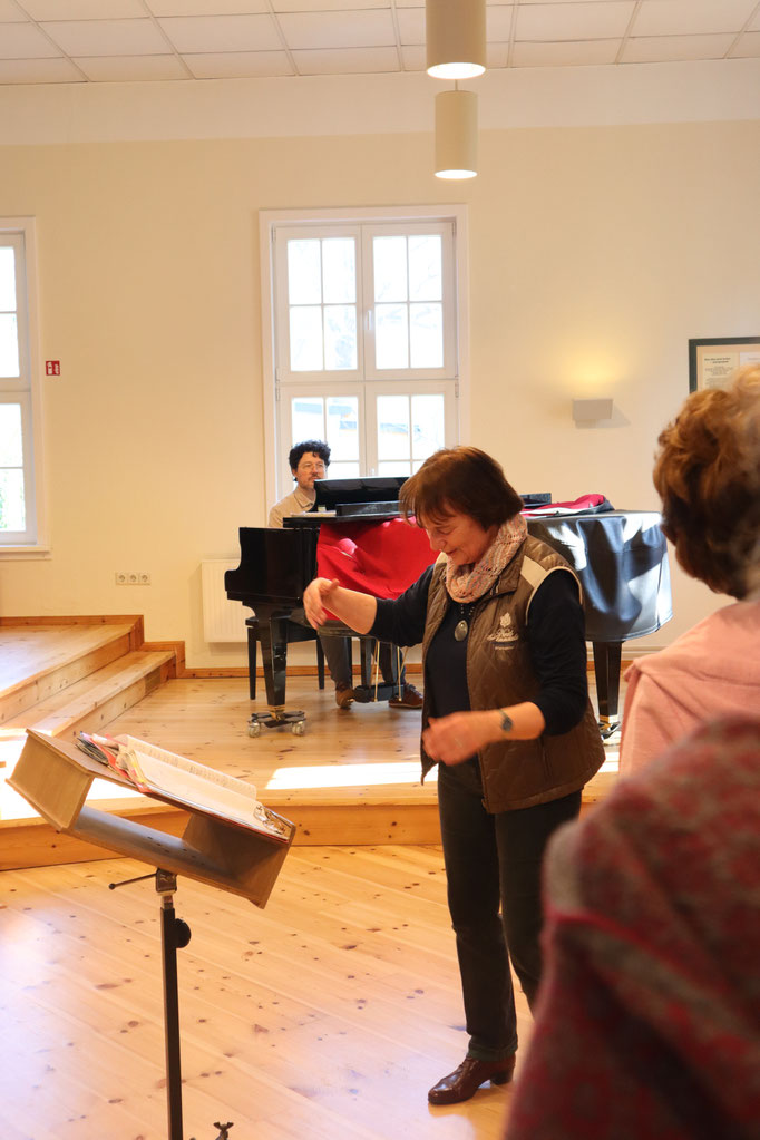 Chorwochenende im Seminar Dahme/Mark 3/25