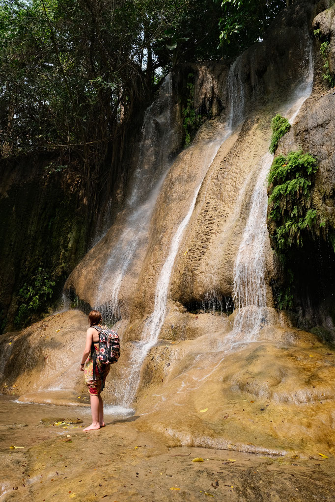 Cascade de Sai Yok Noi, province de Kanchanaburi, Thaïlande