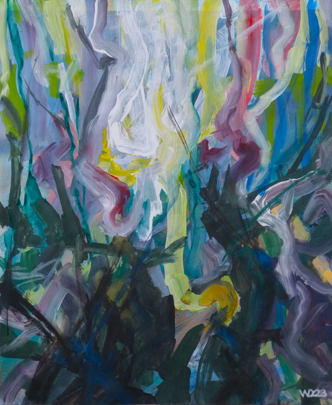 A63 - 59 x 49 cm  Acrylfarbe aufs Papier    50.00 €