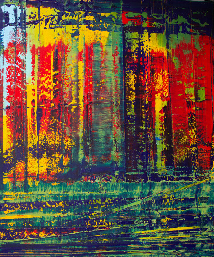 KERSTIN SOKOLL, Jungle Fever, 2020, O024, 120 x 100 cm, SOLD