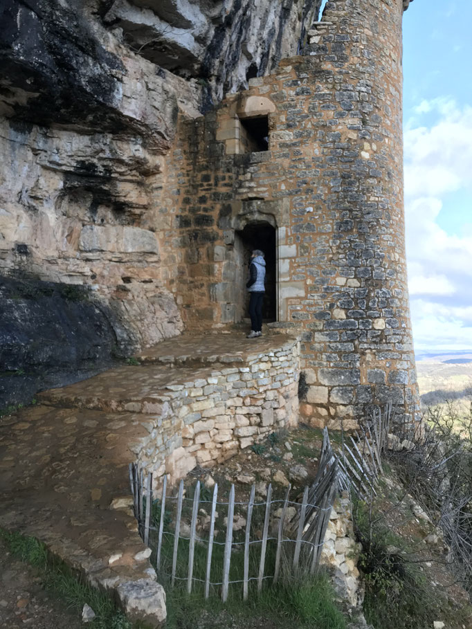 Château  des anglais à AUTOIRE