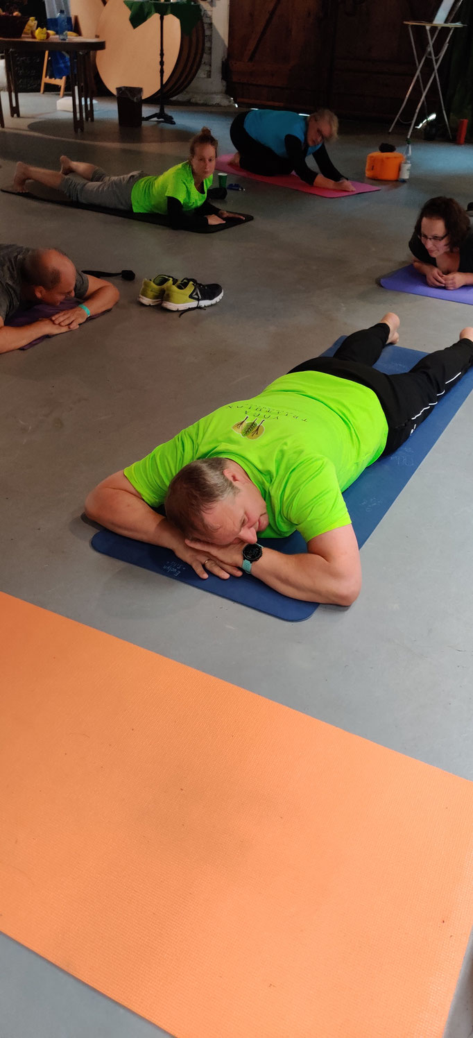 Fotos vom Yoga-Triathlon 2021