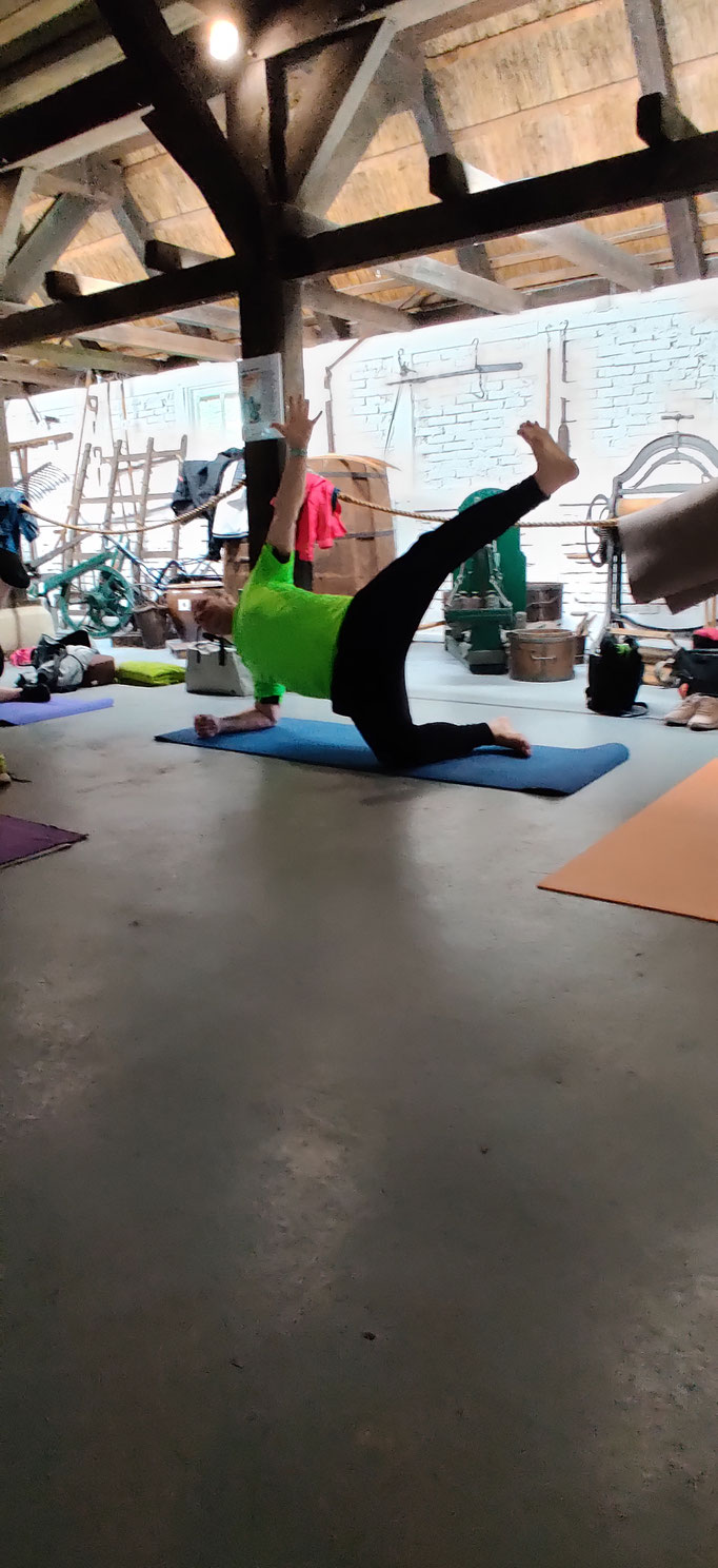 Fotos vom Yoga-Triathlon 2021