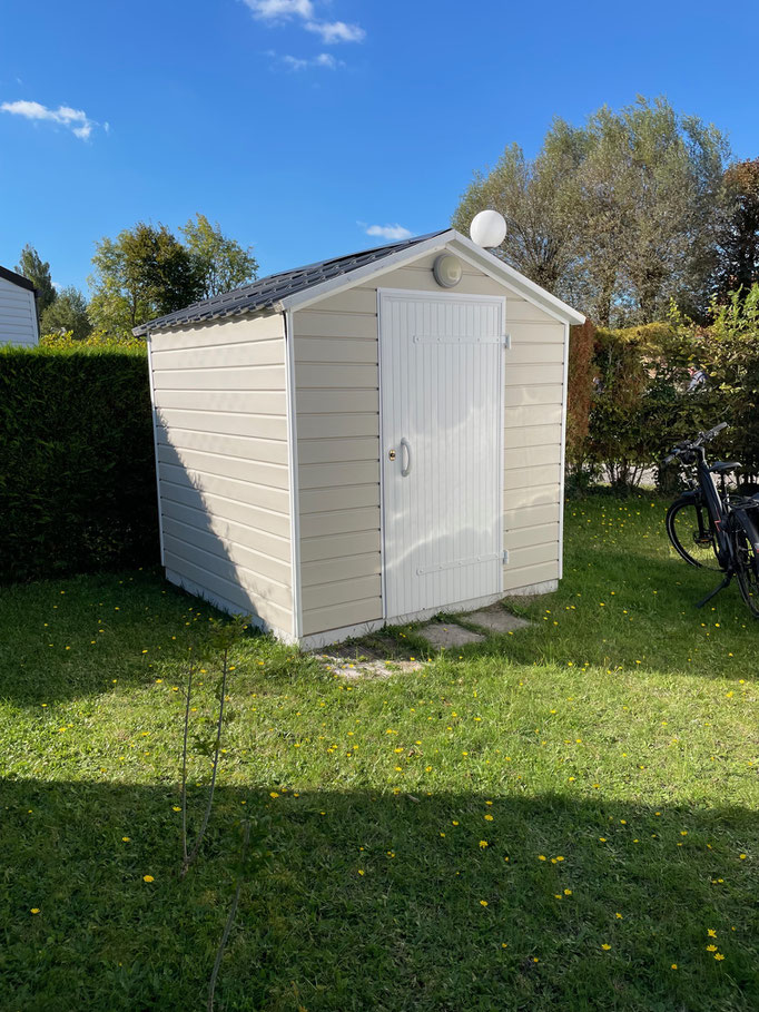 Vente mobilhome occasion camping Fort-Mahon Quend Baie de Somme
