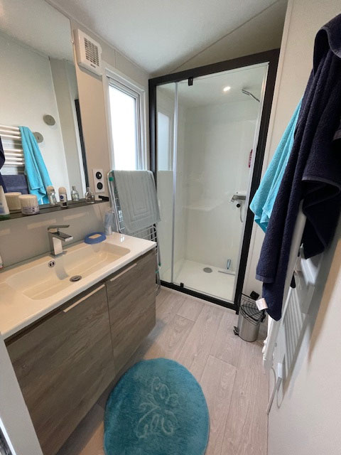 Vente mobilhome occasion camping Fort-Mahon Quend Baie de Somme