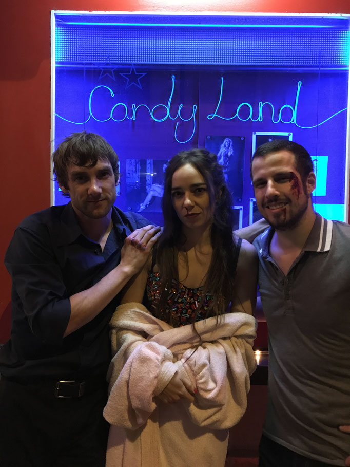 Dreharbeiten von CANDYLAND mit Aaron Hitz und Brian Pinkus 2017