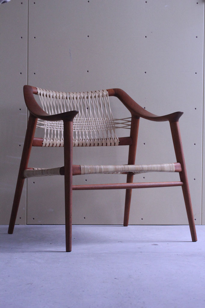 Rolf Rastad & Adolf Relling Bambi Armchair 木部リペア　籐張替