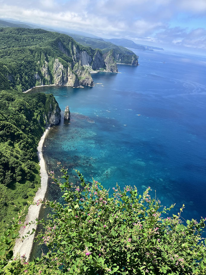 積丹ブルーが美しい