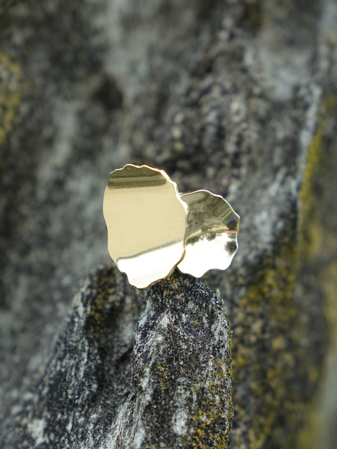 Bague Dulse - laiton plaqué or