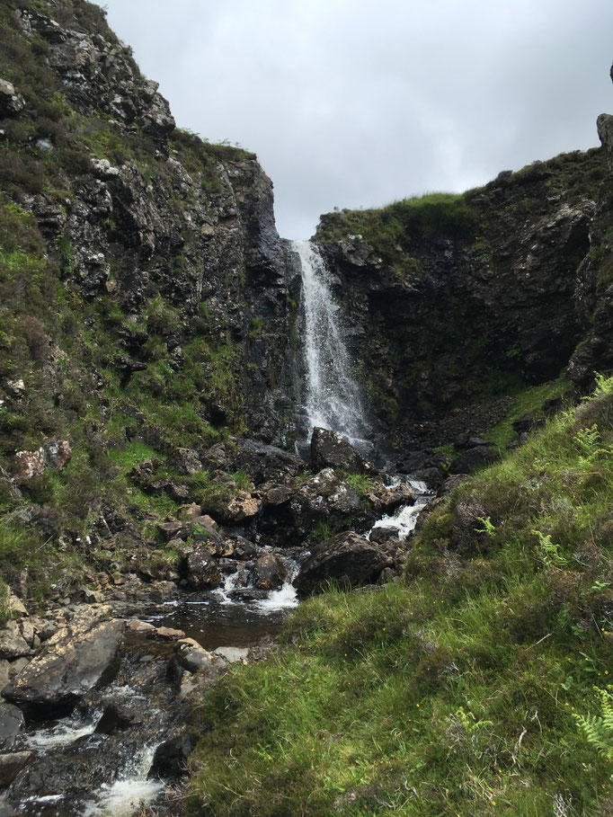 Einer der vielen Wasserfälle auf Mull