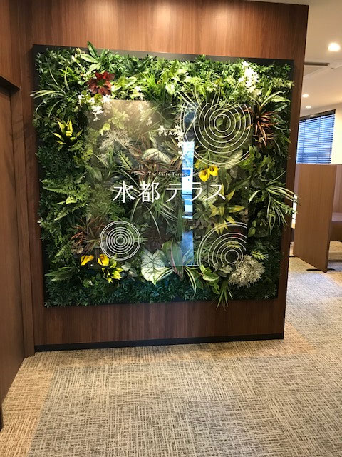 造花ディスプレイ