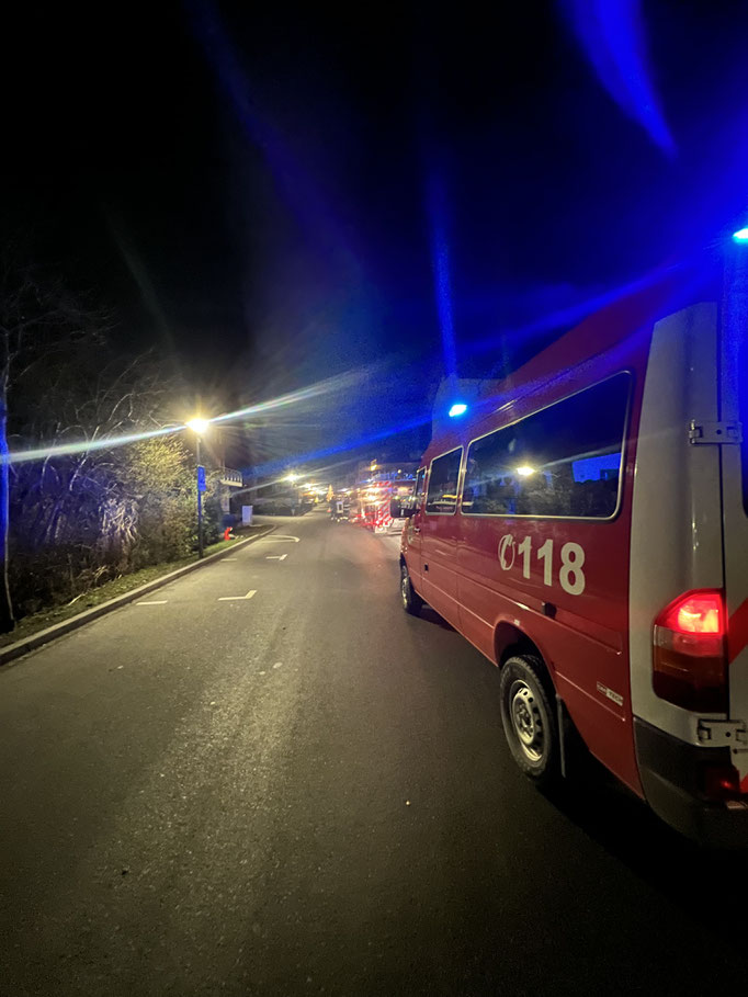 AS-Sprinter bei Kaminbrand