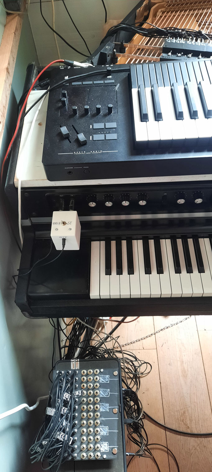 patch box, main box, preamp, CP70 and mpe controller