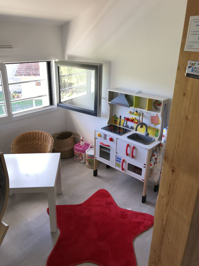 Coin enfant dans le bureau de Sophie
