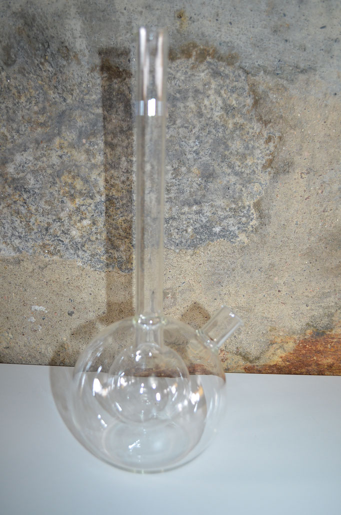 2 in 1. Essig-, Ölspender aus mundgeblasenen Glas. Ohne Korken. Neu. Preis: 4,00 €