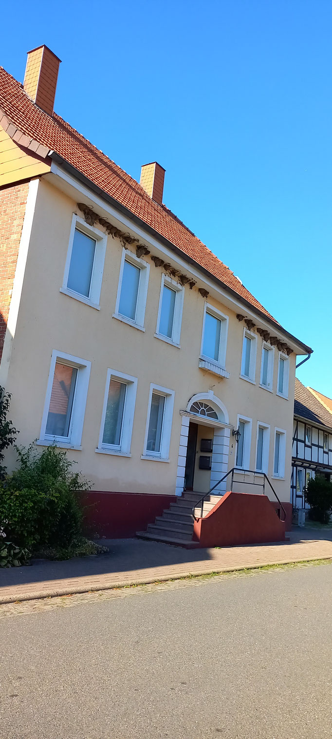 Eisdorf mit über 30 Nestern Schwalben