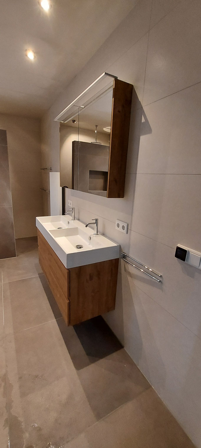BTK Tegelzetters Venlo - renovatie badkamer te Herten